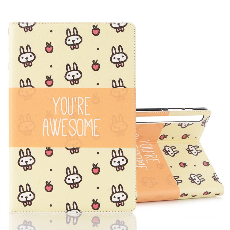 For Galaxy Tab S6 T860 / T865 Horizontal Flip Leather Case with Card Slots & Holder & Wallet & Photo Frame