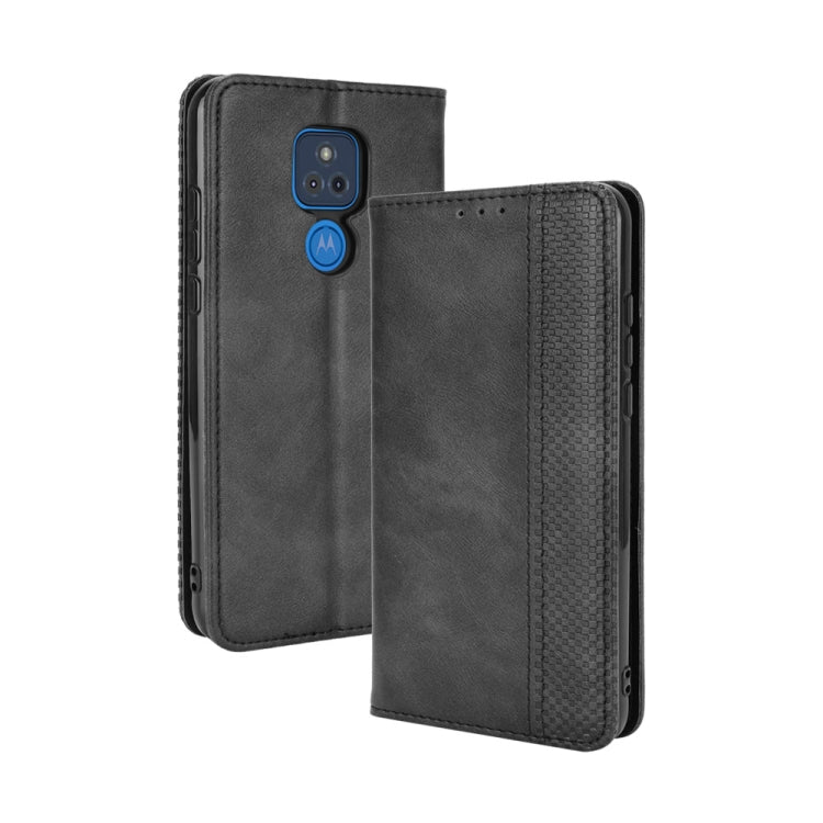 Magnetic Buckle Retro Crazy Horse Texture Horizontal Flip Leather Case with Holder & Card Slots & Photo Frame, For Motorola Moto G Play (2021), For Motorola Moto G Power (2021), For Motorola Moto G Stylus (2021)                                         ...