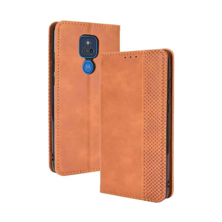 Magnetic Buckle Retro Crazy Horse Texture Horizontal Flip Leather Case with Holder & Card Slots & Photo Frame, For Motorola Moto G Play (2021), For Motorola Moto G Power (2021), For Motorola Moto G Stylus (2021)                                         ...