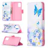 Colored Drawing Pattern Horizontal Flip Leather Case with Holder & Card Slots & Wallet, For Samsung Galaxy A02s (EU Version)