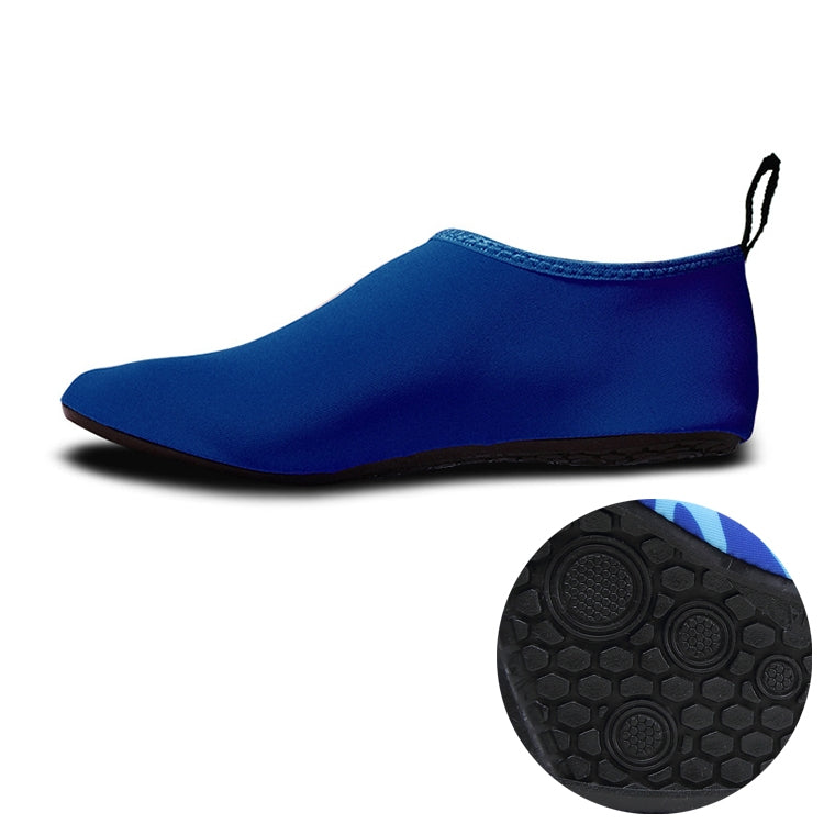 Non-slip Wear-resisting Thick Rubber Sole Diving Shoes and  Socks, One Pair, XXXS, XXS, XS, S, M