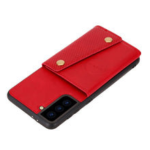 Load image into Gallery viewer, Double Buckle PU + TPU Shockproof Magnetic Protective Case with Card Slot &amp; Holder, For Samsung Galaxy S21 5G, For Samsung Galaxy S21+ 5G, For Samsung Galaxy S21 Ultra 5G