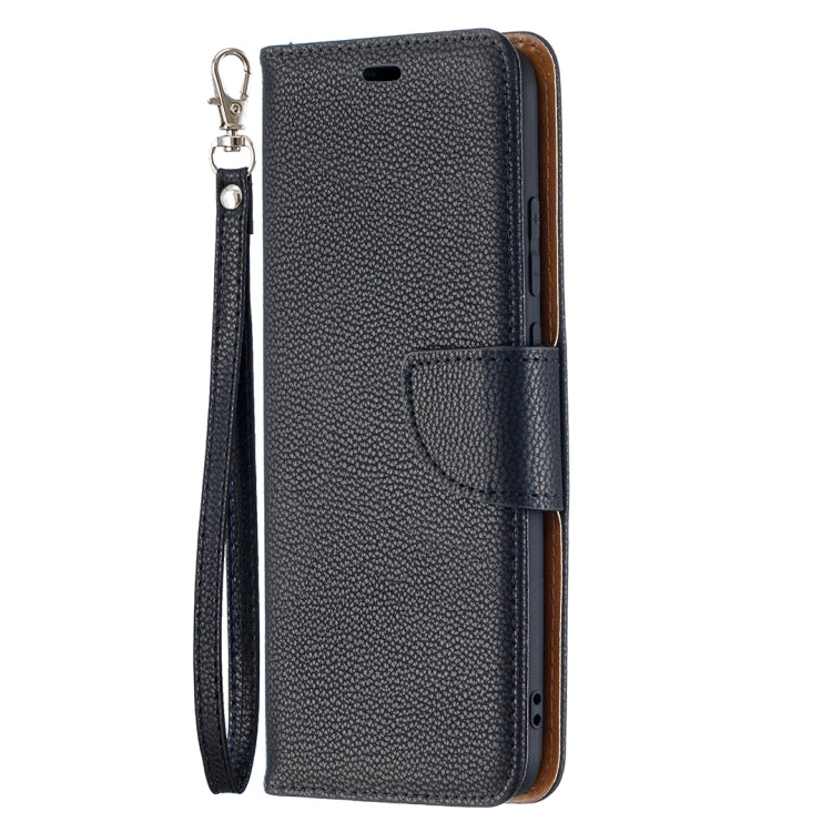 Litchi Texture Pure Color Horizontal Flip Leather Case with Holder & Card Slots & Wallet & Lanyard, For Samsung Galaxy A02s (EU Version)
