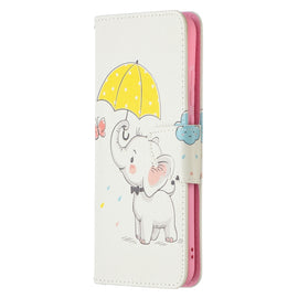 Colored Drawing Pattern Horizontal Flip Leather Case with Holder & Card Slots & Wallet, For Samsung Galaxy A02s (EU Version)