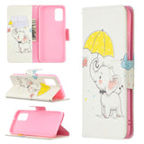 Colored Drawing Pattern Horizontal Flip Leather Case with Holder & Card Slots & Wallet, For Samsung Galaxy A02s (EU Version)