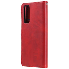 Load image into Gallery viewer, Fashion Calf Texture Zipper Horizontal Flip Leather Case with Stand &amp; Card Slots &amp; Wallet Function, For Huawei P smart 2021, For Huawei Y7a, For Honor 10X Lite, For Samsung Galaxy A52 5G, For Samsung Galaxy A72 5G