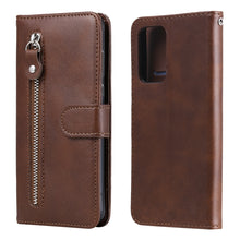 Load image into Gallery viewer, Fashion Calf Texture Zipper Horizontal Flip Leather Case with Stand &amp; Card Slots &amp; Wallet Function, For Huawei P smart 2021, For Huawei Y7a, For Honor 10X Lite, For Samsung Galaxy A52 5G, For Samsung Galaxy A72 5G