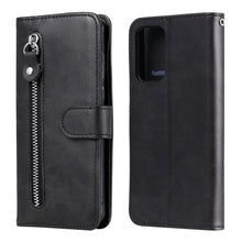Load image into Gallery viewer, Fashion Calf Texture Zipper Horizontal Flip Leather Case with Stand &amp; Card Slots &amp; Wallet Function, For Huawei P smart 2021, For Huawei Y7a, For Honor 10X Lite, For Samsung Galaxy A52 5G, For Samsung Galaxy A72 5G