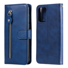 Load image into Gallery viewer, Fashion Calf Texture Zipper Horizontal Flip Leather Case with Stand &amp; Card Slots &amp; Wallet Function, For Huawei P smart 2021, For Huawei Y7a, For Honor 10X Lite, For Samsung Galaxy A52 5G, For Samsung Galaxy A72 5G