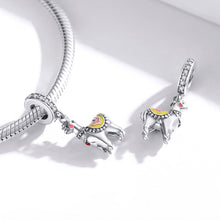 Load image into Gallery viewer, S925 Sterling Silver Cute Alpaca Pendant DIY Bracelet Necklace Accessories, Cute Alpaca