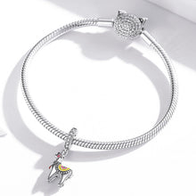 Load image into Gallery viewer, S925 Sterling Silver Cute Alpaca Pendant DIY Bracelet Necklace Accessories, Cute Alpaca