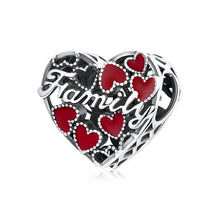 Load image into Gallery viewer, S925 Sterling Silver Warm Family Love Beads DIY Bracelet Necklace Accessories, Warm Family Love