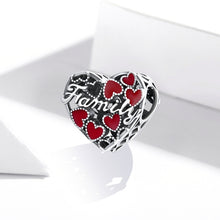 Load image into Gallery viewer, S925 Sterling Silver Warm Family Love Beads DIY Bracelet Necklace Accessories, Warm Family Love