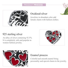 Load image into Gallery viewer, S925 Sterling Silver Warm Family Love Beads DIY Bracelet Necklace Accessories, Warm Family Love