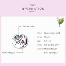 Load image into Gallery viewer, S925 Sterling Silver Letters Flowers Beads DIY Bracelet Necklace Accessories, Letters Flowers