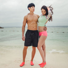 Load image into Gallery viewer, 3mm Non-slip Rubber Embossing Texture Sole Solid Color Diving Shoes and Socks, One Pair