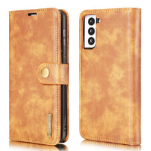 Load image into Gallery viewer, DG.MING Crazy Horse Texture Flip Detachable Magnetic Leather Case with Holder &amp; Card Slots &amp; Wallet, For Samsung Galaxy S21 5G, For Samsung Galaxy S21+ 5G, For Samsung Galaxy S21 Ultra 5G