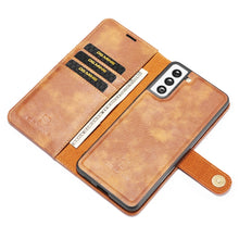 Load image into Gallery viewer, DG.MING Crazy Horse Texture Flip Detachable Magnetic Leather Case with Holder &amp; Card Slots &amp; Wallet, For Samsung Galaxy S21 5G, For Samsung Galaxy S21+ 5G, For Samsung Galaxy S21 Ultra 5G