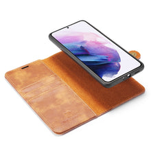 Load image into Gallery viewer, DG.MING Crazy Horse Texture Flip Detachable Magnetic Leather Case with Holder &amp; Card Slots &amp; Wallet, For Samsung Galaxy S21 5G, For Samsung Galaxy S21+ 5G, For Samsung Galaxy S21 Ultra 5G