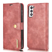 Load image into Gallery viewer, DG.MING Crazy Horse Texture Flip Detachable Magnetic Leather Case with Holder &amp; Card Slots &amp; Wallet, For Samsung Galaxy S21 5G, For Samsung Galaxy S21+ 5G, For Samsung Galaxy S21 Ultra 5G