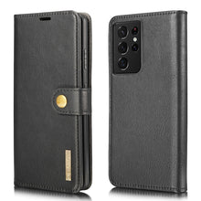 Load image into Gallery viewer, DG.MING Crazy Horse Texture Flip Detachable Magnetic Leather Case with Holder &amp; Card Slots &amp; Wallet, For Samsung Galaxy S21 5G, For Samsung Galaxy S21+ 5G, For Samsung Galaxy S21 Ultra 5G