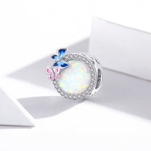 Load image into Gallery viewer, S925 Sterling Silver Butterfly Spring Beads DIY Bracelet Necklace Accessories, Butterfly Spring