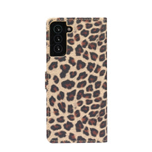 Load image into Gallery viewer, Leopard Pattern Horizontal Flip Leather Case with Holder &amp; Card Slots, For Samsung Galaxy S21+ 5G, For Samsung Galaxy S21 5G
