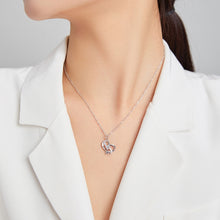 Load image into Gallery viewer, S925 Sterling Silver Heart To Heart Women Nacklace Jewelry, Heart To Heart