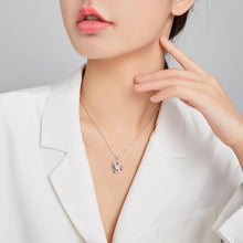 Load image into Gallery viewer, S925 Sterling Silver Heart To Heart Women Nacklace Jewelry, Heart To Heart