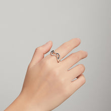 Load image into Gallery viewer, S925 Sterling Silver Galaxy Stars Women Open Ring, Galaxy Stars