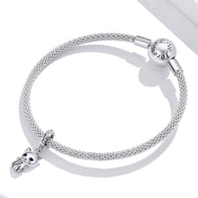 Load image into Gallery viewer, S925 Sterling Silver Cute Cat Pendant DIY Bracelet Necklace Accessories, Cat
