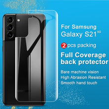 Load image into Gallery viewer, 2 PCS IMAK 0.15mm Curved Full Screen Protector Hydrogel Film Back Protector, For Samsung Galaxy S21 5G, For Samsung Galaxy S21 Plus 5G, For Samsung Galaxy S21 Ultra 5G, For Xiaomi Mi 11 5G