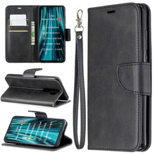 Load image into Gallery viewer, Retro Lambskin Texture Pure Color Horizontal Flip PU Leather Case with Holder &amp; Card Slots &amp; Wallet &amp; Lanyard, For Xiaomi Redmi Note 8Pro