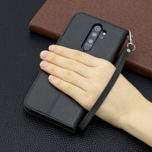 Load image into Gallery viewer, Retro Lambskin Texture Pure Color Horizontal Flip PU Leather Case with Holder &amp; Card Slots &amp; Wallet &amp; Lanyard, For Xiaomi Redmi Note 8Pro