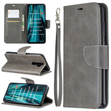 Load image into Gallery viewer, Retro Lambskin Texture Pure Color Horizontal Flip PU Leather Case with Holder &amp; Card Slots &amp; Wallet &amp; Lanyard, For Xiaomi Redmi Note 8Pro