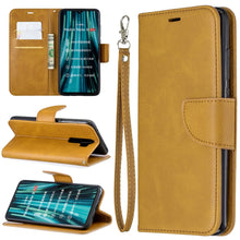 Load image into Gallery viewer, Retro Lambskin Texture Pure Color Horizontal Flip PU Leather Case with Holder &amp; Card Slots &amp; Wallet &amp; Lanyard, For Xiaomi Redmi Note 8Pro