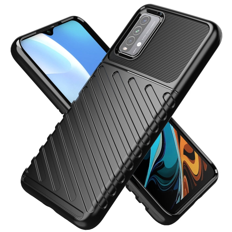Thunderbolt Shockproof TPU Protective Soft Case, For Xiaomi Redmi 9T