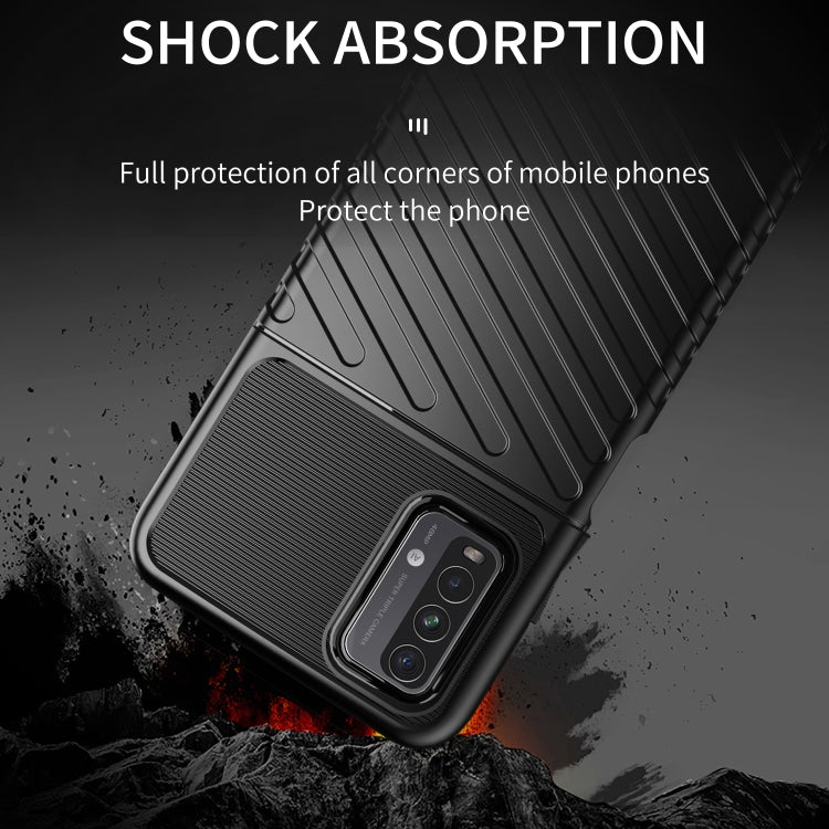 Thunderbolt Shockproof TPU Protective Soft Case, For Xiaomi Redmi 9T