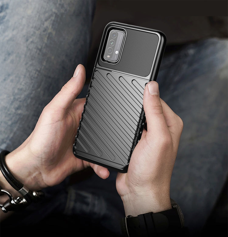Thunderbolt Shockproof TPU Protective Soft Case, For Xiaomi Redmi 9T