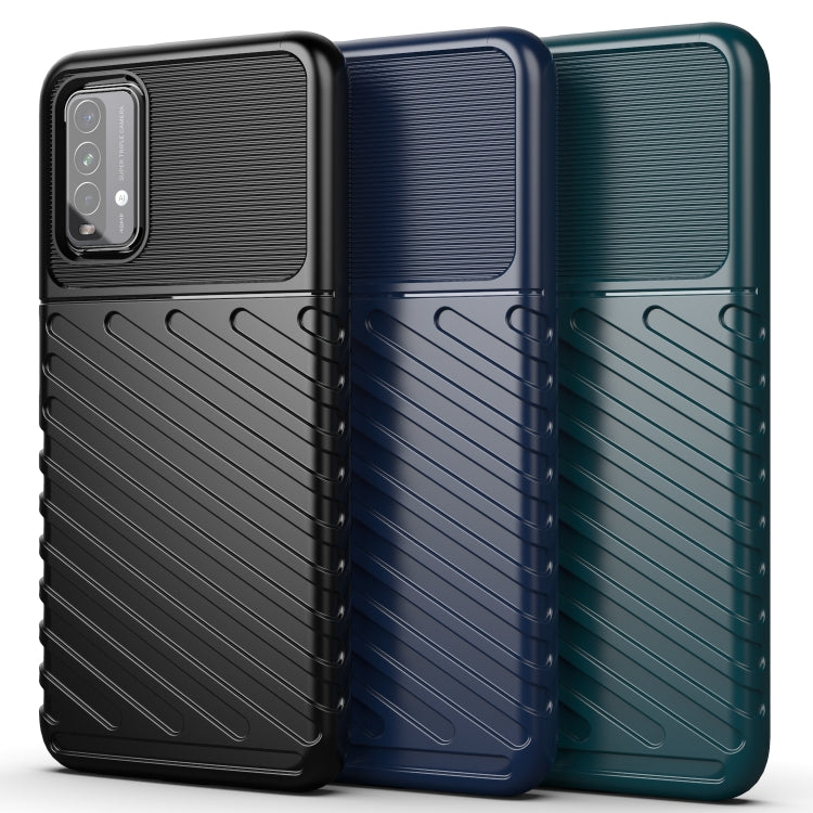 Thunderbolt Shockproof TPU Protective Soft Case, For Xiaomi Redmi 9T