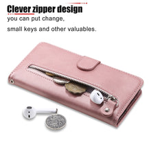 Load image into Gallery viewer, For Xiaomi Redmi Note 9 5G (CN Version) / Note 9T 5G Fashion Calf Texture Zipper Horizontal Flip Leather Case with Holder &amp; Card Slots &amp; Wallet, For Xiaomi Redmi Note 9 5G (CN Version)