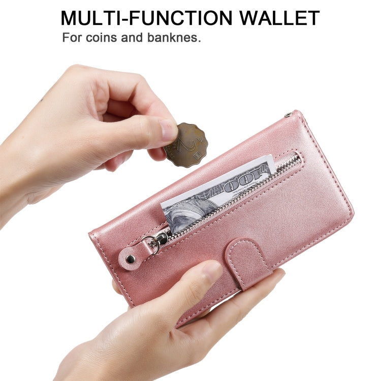 For Xiaomi Redmi Note 9 5G (CN Version) / Note 9T 5G Fashion Calf Texture Zipper Horizontal Flip Leather Case with Holder & Card Slots & Wallet, For Xiaomi Redmi Note 9 5G (CN Version)
