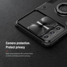 Load image into Gallery viewer, NILLKIN Shockproof CamShield Armor Protective Case with Invisible Ring Holder, For Samsung Galaxy S21+ 5G