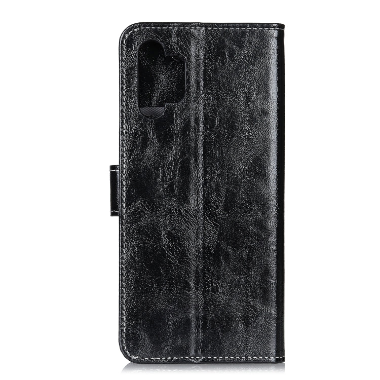 Retro Crazy Horse Texture Horizontal Flip Leather Case with Holder & Card Slots & Photo Frame & Wallet, For Samsung Galaxy A32 4G
