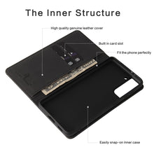 Load image into Gallery viewer, Fierre Shann Crocodile Texture Magnetic Horizontal Flip Genuine Leather Case with Holder &amp; Card Slot, For Samsung Galaxy S21 5G, For Samsung Galaxy S21+ 5G, For Samsung Galaxy S21 Ultra 5G