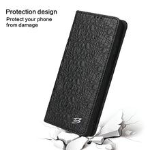 Load image into Gallery viewer, Fierre Shann Crocodile Texture Magnetic Horizontal Flip Genuine Leather Case with Holder &amp; Card Slot, For Samsung Galaxy S21 5G, For Samsung Galaxy S21+ 5G, For Samsung Galaxy S21 Ultra 5G