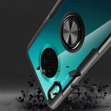 Load image into Gallery viewer, Shockproof TPU + Acrylic Protective Case with Metal Ring Holder, For Huawei Mate 30, For Huawei Mate 30 Pro, For Xiaomi Redmi Note 8