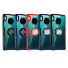Load image into Gallery viewer, Shockproof TPU + Acrylic Protective Case with Metal Ring Holder, For Huawei Mate 30, For Huawei Mate 30 Pro, For Xiaomi Redmi Note 8