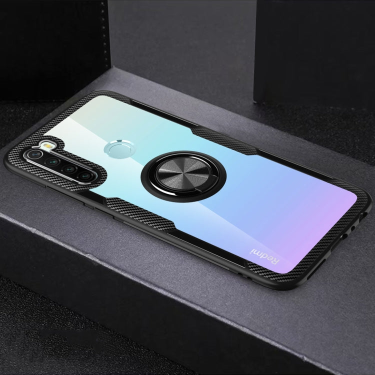 Shockproof TPU + Acrylic Protective Case with Metal Ring Holder, For Huawei Mate 30, For Huawei Mate 30 Pro, For Xiaomi Redmi Note 8