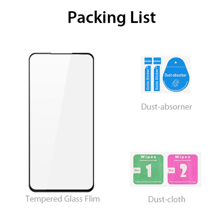 DUX DUCIS 0.33mm 9H Medium Alumina HD Full Screen Tempered Glass Film, For Xiaomi Redmi Note 9T 5G